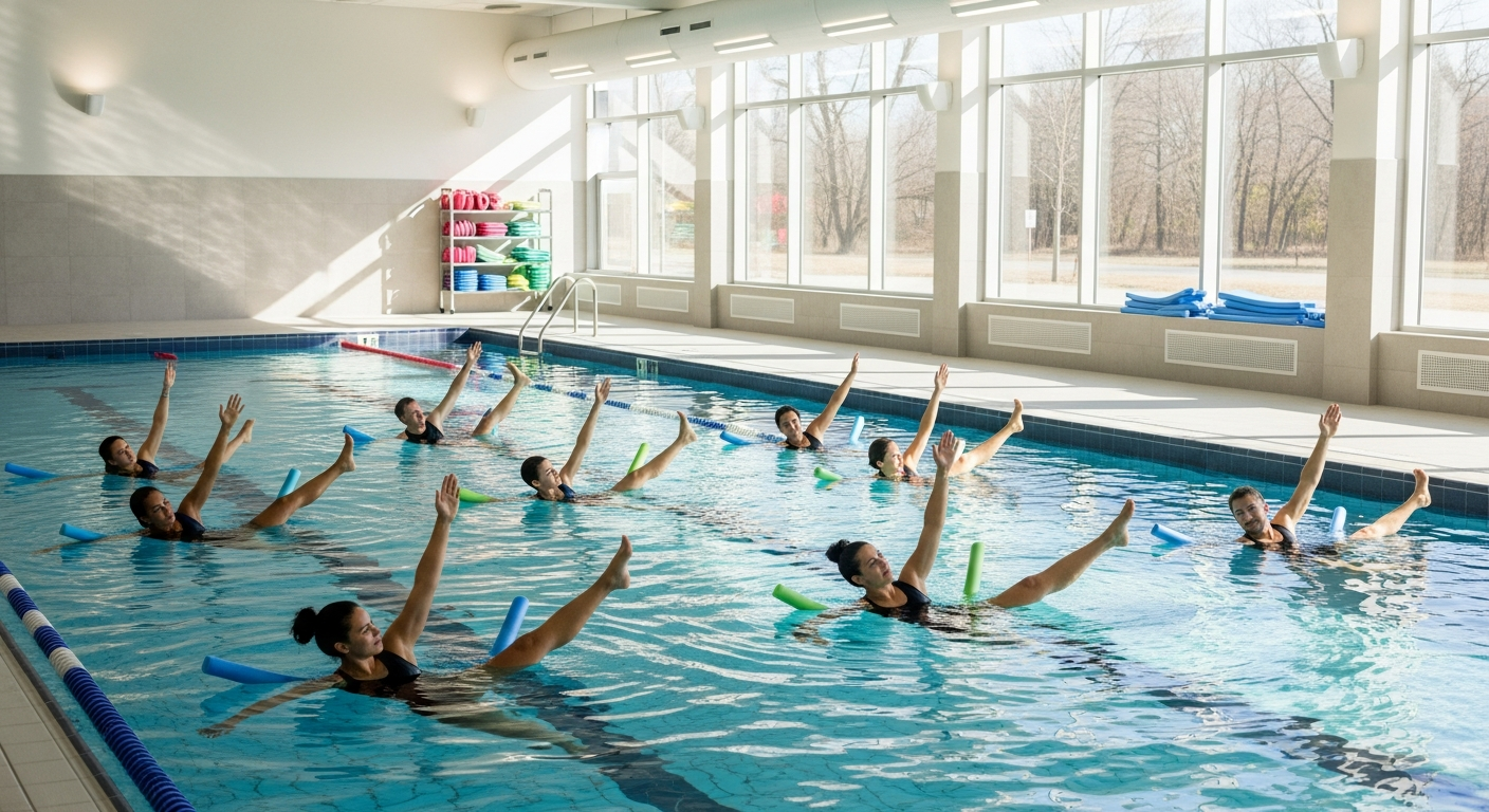 Упражнения в воде